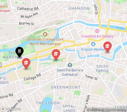Closest campuses from Mardyke