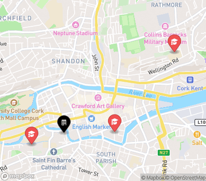 Closest campuses from South Mall Court