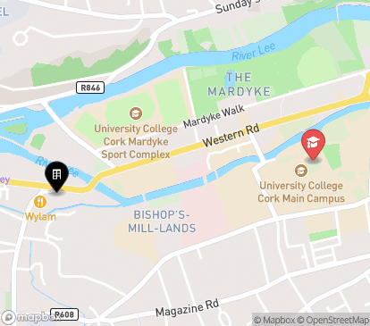 Closest campuses from University Hall