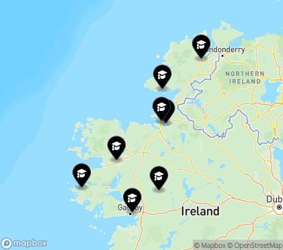 Closest campuses from ATU (Atlantic Technological University)