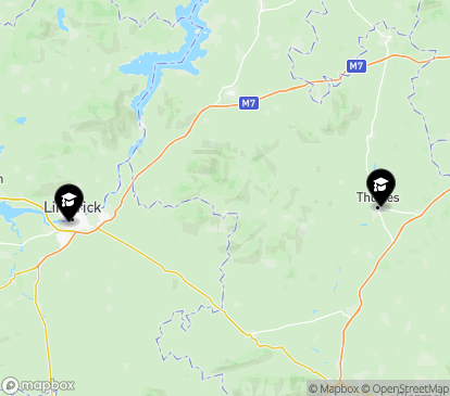 Closest campuses from Mary Immaculate College