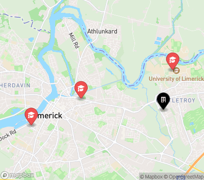 Closest campuses from Groody Student Park