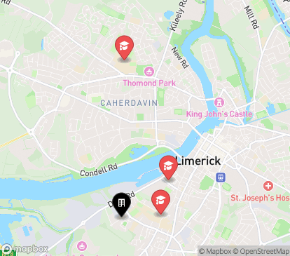 Closest campuses from Ashdown Village