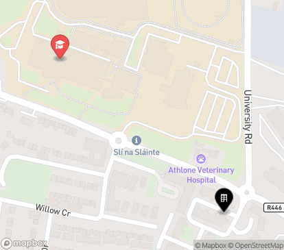 Closest campuses from Glen Abhainn Student Accommodation
