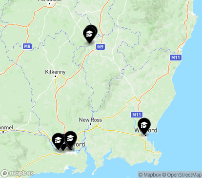 Closest campuses from South East Technological University
