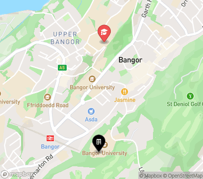 Closest campuses from Ffordd Tudno Townhouses