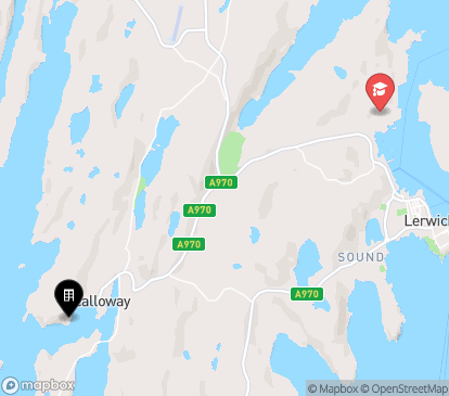 Closest campuses from UHI Shetland