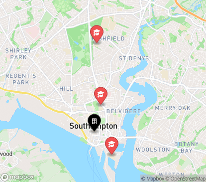 Closest campuses from Unilife Bargate House