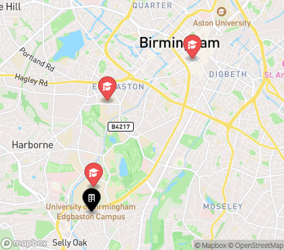 Closest campuses from Uni House Studios