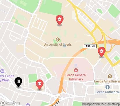 Closest campuses from Union Leeds