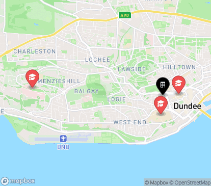 Closest campuses from Stanley Studios - Dundee