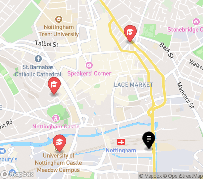 Closest campuses from The Place