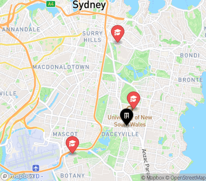 Closest campuses from Scape Kingsford