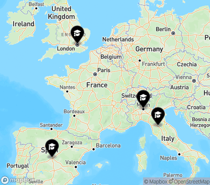 Closest campuses from European School of Economics