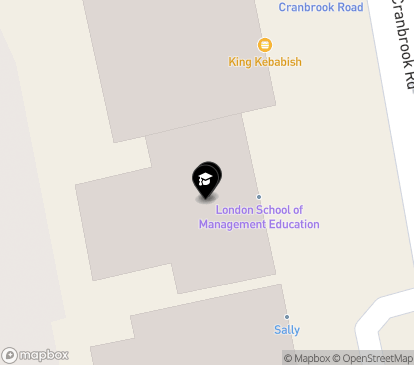 Closest campuses from London School of Management Education