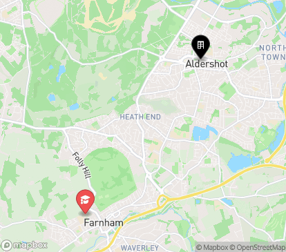 Closest campuses from Union Yard - Polden Studios