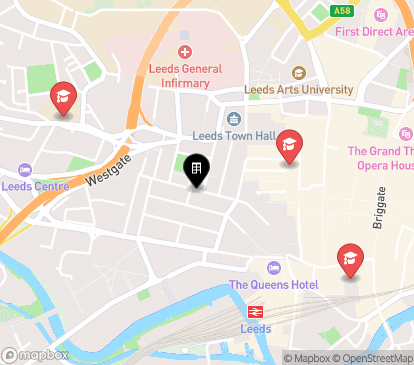 Closest campuses from 41 St Paul’s Street