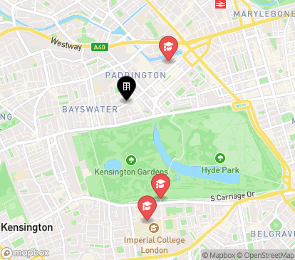 Closest campuses from Paddington