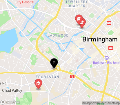 Closest campuses from The Lansdowne