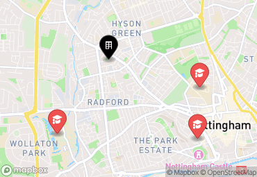 Closest campuses from Carlton House