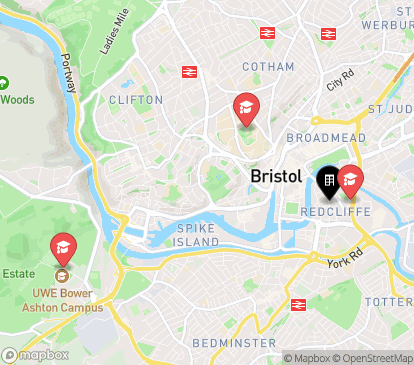 Closest campuses from Glassworks