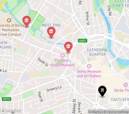 Closest campuses from Progressive House