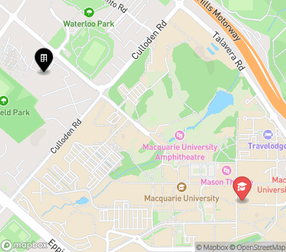 Closest campuses from Student Village North Ryde