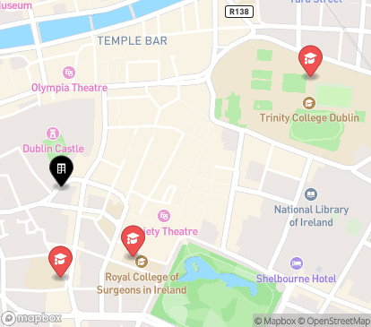 Closest campuses from Stephen's Quarter