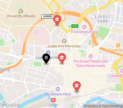 Closest campuses from Headrow Court