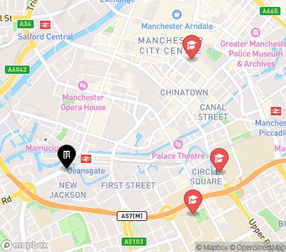 Closest campuses from Fusion Manchester