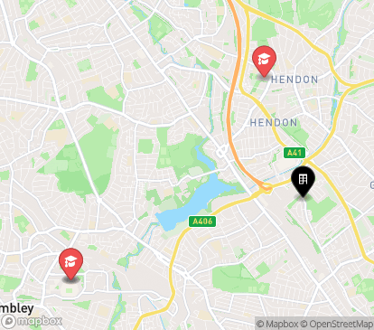 Closest campuses from Fusion Brent Cross Town