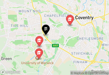 Closest campuses from Burnsall House