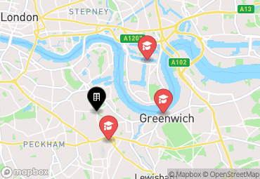Closest campuses from Ironworks House