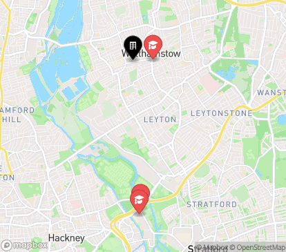 Closest campuses from The Eades
