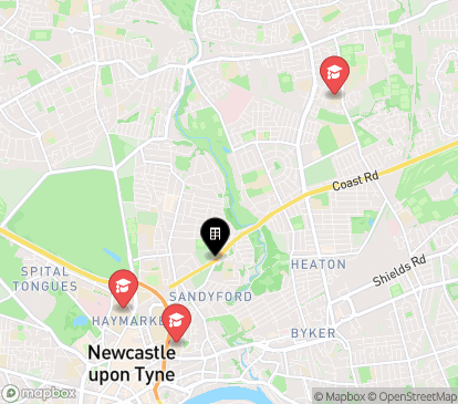 Closest campuses from Shiners Yard