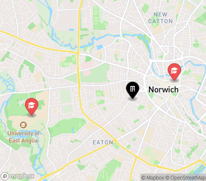 Closest campuses from Somerleyton House