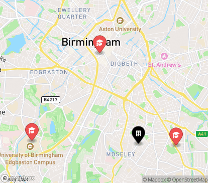 Closest campuses from 45 Church Road