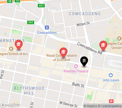 Closest campuses from Broadway Studios