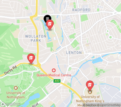 Closest campuses from University Park Townhouses