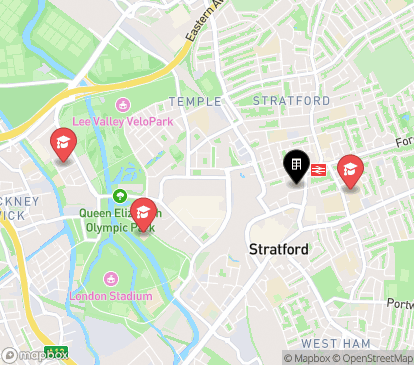 Closest campuses from Venti House