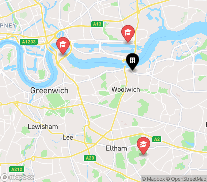 Closest campuses from Press House