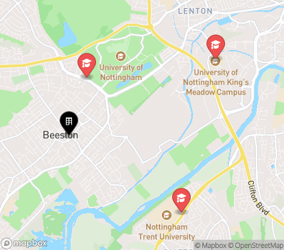 Closest campuses from Beckton House