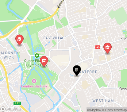 Closest campuses from Hawthorne House