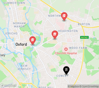 Closest campuses from Wilson House