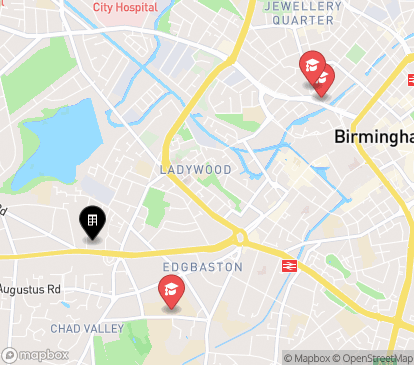Closest campuses from St Chad’s Court