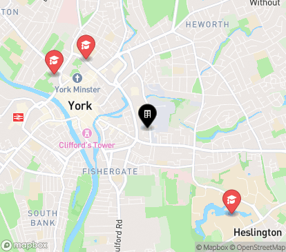 Closest campuses from Study Inn - James Street