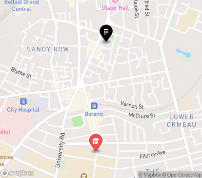 Closest campuses from Weavers' Hall