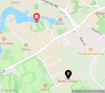 Closest campuses from Garrowby Way
