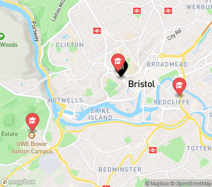 Closest campuses from 18 Charlotte Street