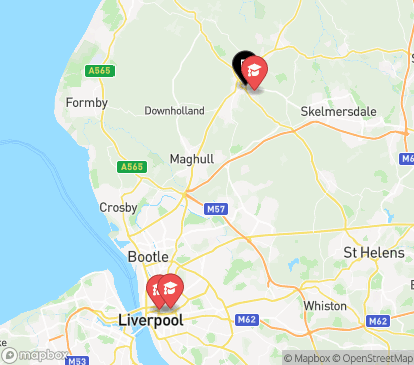 Closest campuses from The Ridings